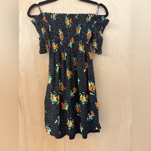 Zara Trafaluc Floral Off-Shoulder Dress: Eligible 3/$25 - Picture 6 of 7
